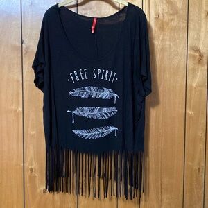 Fringe “free spirit” top